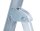MUNK Stehleiter einseitig 11226 silber 6 Stufen, H: 201,0 cm