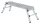 MUNK Arbeitsplattform 30404 klappbar silber 4 Sprossen 130,0 x 29,0 cm