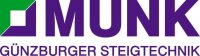 MUNK Stehleiter einseitig 11223 silber 3 Stufen, H: 131,0 cm