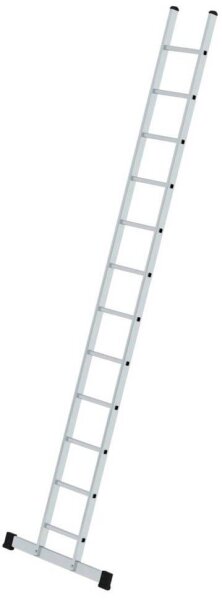 MUNK Anlegeleiter 11412 silber 12 Sprossen, H: 360,0 cm
