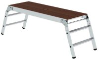 MUNK Arbeitsplattform 30408 klappbar silber 4 Stufen...