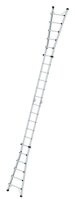 MUNK Gelenkleiter 32019 silber 4x 6 Sprossen, H: 640,0 cm