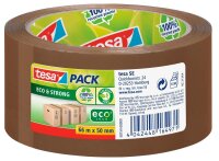 tesa Packband tesapack® Strong Recycled braun 50,0 mm x 66,0 m 1 Rolle