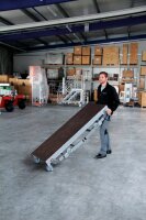 MUNK Arbeitsplattform 30414 höhenverstellbar silber 2x 2 Stufen 220,0 x 73,0 cm