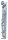 MUNK Arbeitsplattform 30414 höhenverstellbar silber 2x 2 Stufen 220,0 x 73,0 cm
