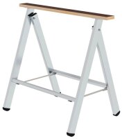MUNK Arbeitsbock 30413 klappbar silber, H: 81,0 cm