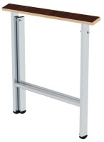 MUNK Arbeitsbock 30413 klappbar silber, H: 81,0 cm