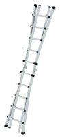 MUNK Gelenkleiter 32017 silber 4x 5 Sprossen, H: 530,0 cm