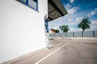 MUNK Gelenkleiter 32017 silber 4x 5 Sprossen, H: 530,0 cm