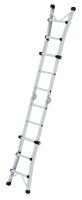 MUNK Gelenkleiter 32013 silber 4x 3 Sprossen, H: 301,0 cm