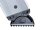 MUNK Stehleiter beidseitig 40220 silber 2x 10 Stufen, H: 232,0 cm