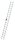 MUNK Anlegeleiter 40318 silber 18 Stufen, H: 465,0 cm