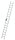 MUNK Anlegeleiter 40316 silber 16 Stufen, H: 415,0 cm
