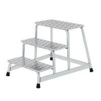 MUNK Montagetritt 50009 silber 3 Stufen, H: 60,0 cm