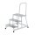 MUNK Montagetritt mit Handlauf 50043 silber 3 Stufen, H: 60,0 cm