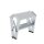 MUNK Klapptritt 50094 silber 2x 2 Stufen, H: 46,0 cm