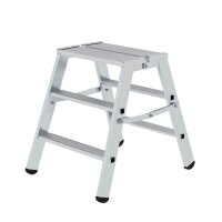 MUNK Klapptritt 50095 silber 2x 3 Stufen, H: 69,0 cm