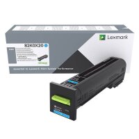 Lexmark 82K0X20  cyan Toner