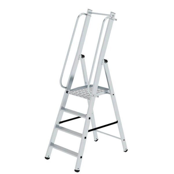 MUNK Podestleiter 51094 silber 4 Stufen, H: 194,0 cm