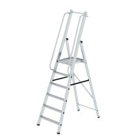 MUNK Podestleiter 51096 silber 6 Stufen, H: 241,0 cm