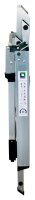 MUNK Stehleiter einseitig 53103 silber 3 Stufen, H: 126,0 cm