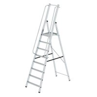 MUNK Podestleiter 51098 silber 8 Stufen, H: 288,0 cm