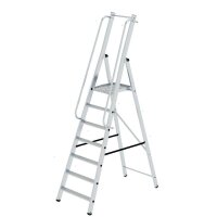 MUNK Podestleiter 51097 silber 7 Stufen, H: 264,0 cm