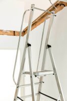 MUNK Podestleiter 51097 silber 7 Stufen, H: 264,0 cm