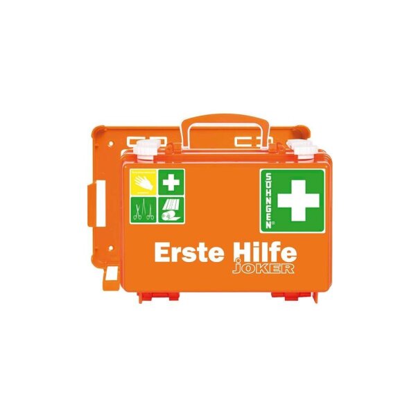 SÖHNGEN Erste-Hilfe-Koffer QUICK-CD JOKER DIN 13157 orange