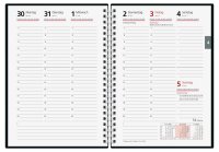 rido idé Buchkalender mit Spirale 2026 anthrazit, 1 St.