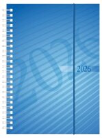 rido idé Buchkalender mit Spirale 2026 blau, 1 St.