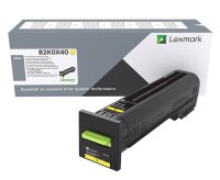 Lexmark 82K0X40  gelb Toner