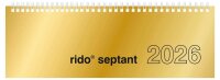 rido idé Tischquerkalender 2026, 1 St.