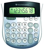 TEXAS INSTRUMENTS TI-1795 SV Taschenrechner silber/schwarz