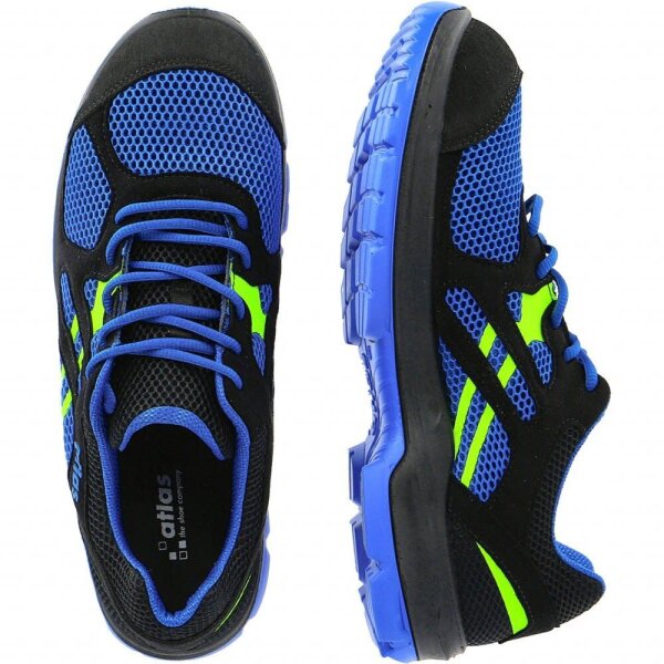 atlas® unisex S1P Sicherheitsschuhe "FLASH 4005 XP®" schwarz Größe 39