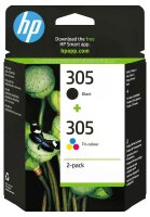HP 305(6ZD17AE) schwarz, color Druckerpatronen, 2er-Set
