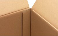 Nestler Wellpapp-Faltkartons 2-wellig weiß 36,3 x 26,3 x 14,8 cm Außenmaß, 20 St.