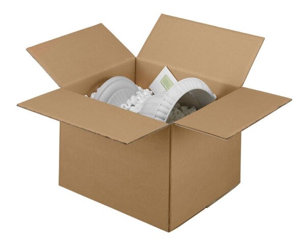 Nestler Wellpapp-Faltkartons 2-wellig braun 49,3 x 41,3 x 34,8 cm Außenmaß, 20 St.