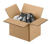 Nestler Wellpapp-Faltkartons 2-wellig braun 22,3 x 16,3 x...