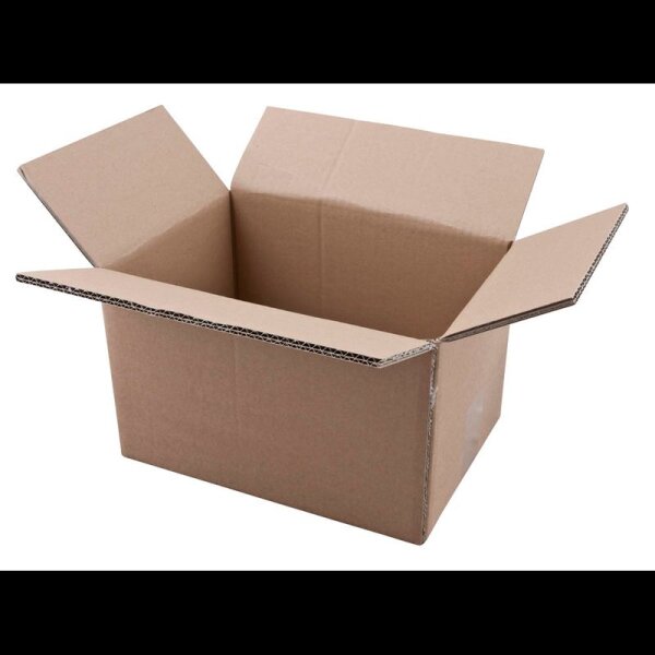 Nestler Wellpapp-Faltkartons 2-wellig braun 31,8 x 22,8 x 20,8 cm Außenmaß, 20 St.