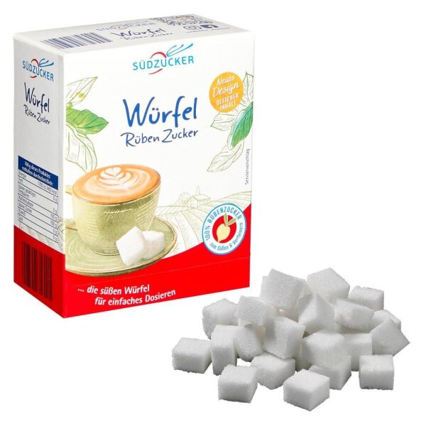 SÜDZUCKER  Würfelzucker, 500,0 g