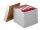 Nestler Kartons mit abnehmbarem Deckel 43,8 x 38,5 x 33,6 cm, 20 St.