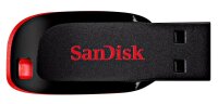 SanDisk USB-Stick Cruzer Blade schwarz, rot 16 GB, 1 St.