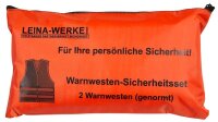 LEINA-WERKE unisex Warnwesten orange Einheitsgröße