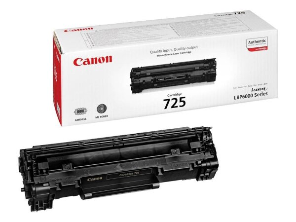 Canon 725 BK  schwarz Toner