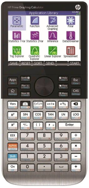 HP Prime G2 Grafikrechner schwarz/silber