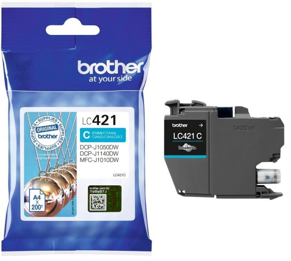 brother LC-421C cyan Druckerpatrone