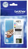 brother LC-421VAL schwarz, cyan, magenta, gelb...