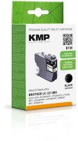 KMP B100 schwarz Druckerpatrone kompatibel zu brother...