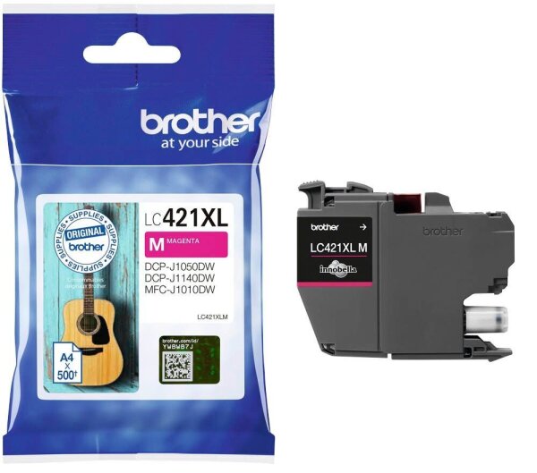 brother LC-421XLM magenta Druckerpatrone